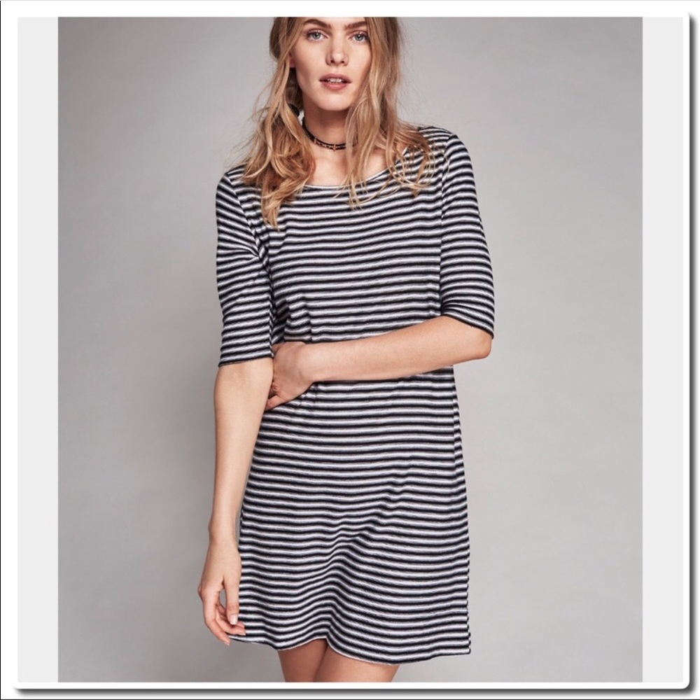 Free People Frenchie Back Cutout Black Com… - Picture 2 of 5